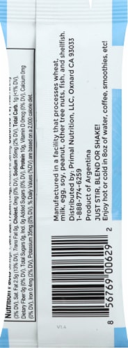 Primal Kitchen Vanilla Coconut Collagen Fuel Collagen Peptide Drink Mix Perspective: back