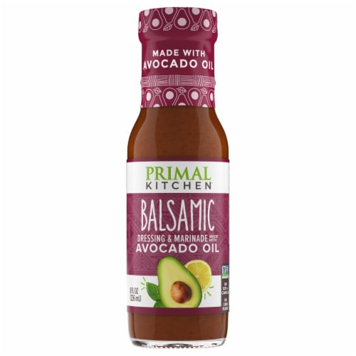 Primal Kitchen Balsamic Vinaigrette & Marinade Perspective: back