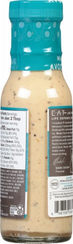 Primal Kitchen® Dreamy Italian with Avocado Oil Dressing & Marinade Perspective: back
