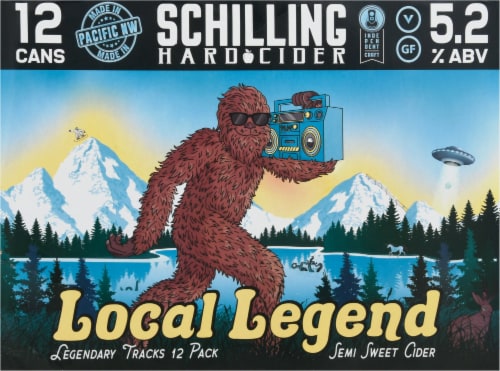 Schilling Local Legend Hard Cider Perspective: back
