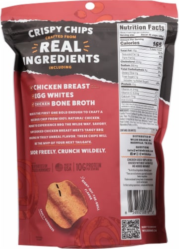 Wilde Protein Chips® BBQ Perspective: back