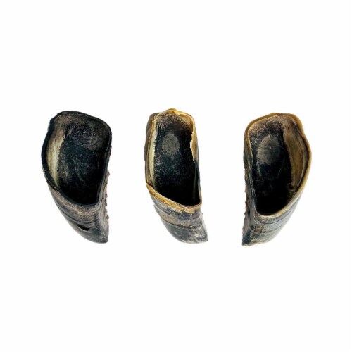JoJo Modern Pets Cow Hooves - All Natural Dog Chews Perspective: back
