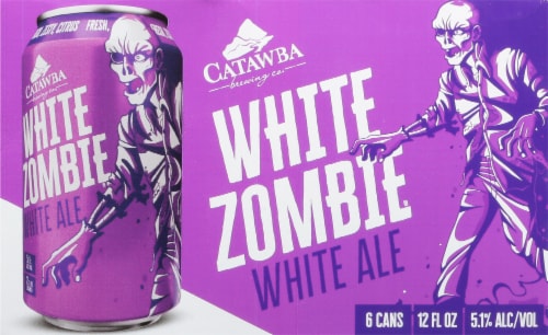 Catawba White Zombie White Ale Cans