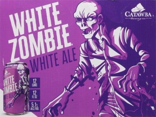 Catawba Brewing Co. White Zombie White Ale Perspective: back
