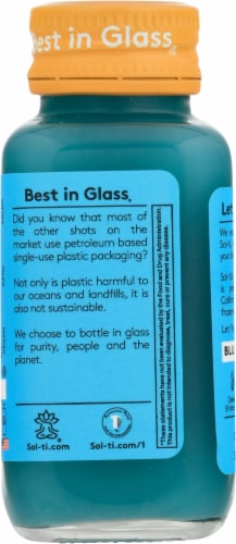Sol-ti® Blue Mystic SuperShot Herbal Supplement Perspective: back