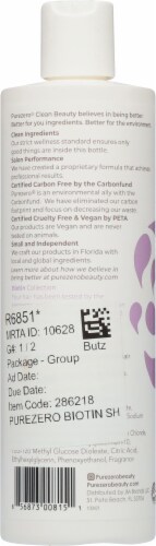 Purezero® Biotin Strengthening Shampoo Perspective: back