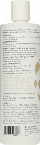 Purezero® Coconut Milk Moisturizing Shampoo Perspective: back