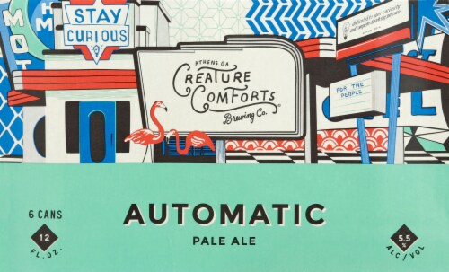 Creature Comforts® Automatic Pale Ale Perspective: back