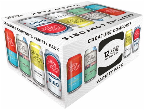 Creature Comforts® Craft Beer Variety Pack Perspective: back