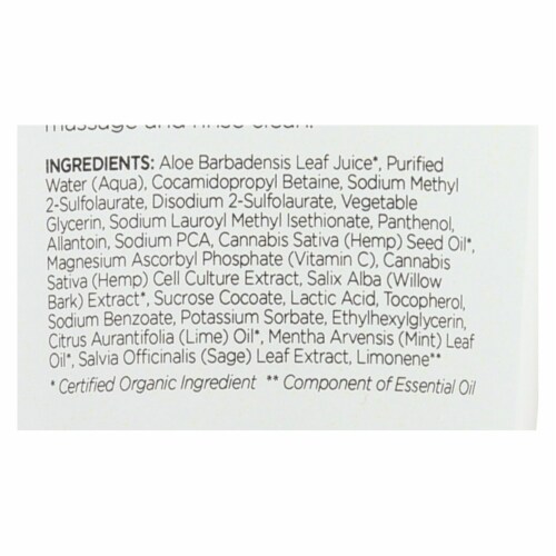 Andalou Naturals - Face Wash - Men's Refreshing - 6 fl oz. Perspective: back