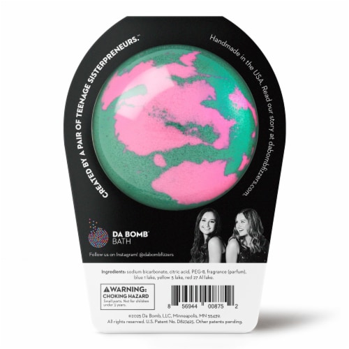 Da Bomb® Bath Mermaid Bomb Bath Fizzer Perspective: back