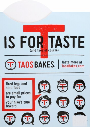 Taos Bakes™ Gluten-Free Toasted Coconut & Vanilla Bean Bars Perspective: back