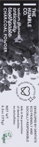 The Humble Co Charcoal Powder Toothpaste Perspective: back