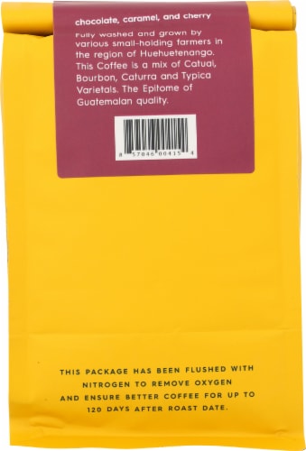 French Truck Guatemala Huehuetenango Whole Bean Coffee Perspective: back