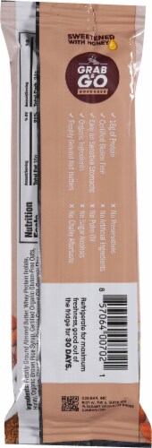 G2G Almond Coconut Protein Bars Perspective: back
