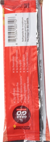G2G Peanut Butter Coconut Chocolate Protein Bar Perspective: back