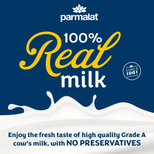 Parmalat Milk, Lactose Free Shelf Stable Perspective: back