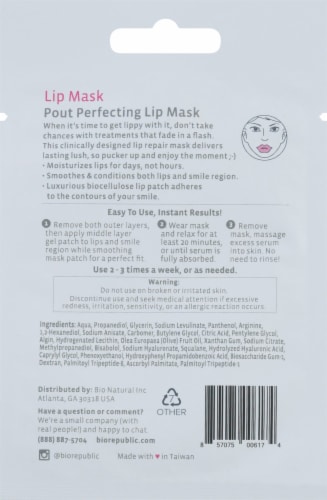 BioRepublic® Pout Perfecting Lip Mask Perspective: back