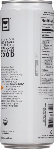 Rowdy Mermaid Rowdy Belly Organic Kombucha Perspective: back