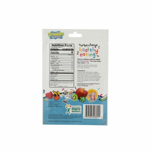 StickyLickits Spongebob Squarepants Eat-able Stickers Perspective: back