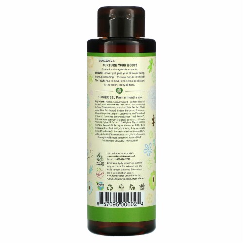 Ecolove Body Wash Green Vegetables Family Shower Gel For Ages 6 Months And Up - 17.6 fl oz. Perspective: back