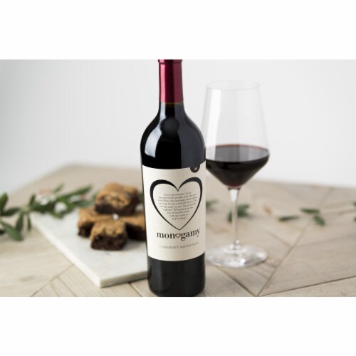 Monogamy Cabernet Sauvignon California Red Wine Perspective: back