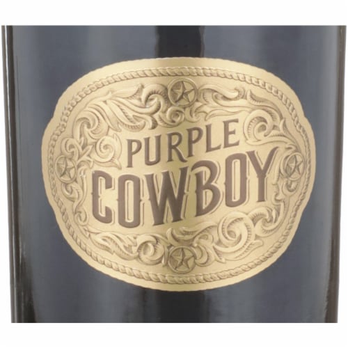 Purple Cowboy Cabernet Sauvignon Paso Robles Red Wine Perspective: back