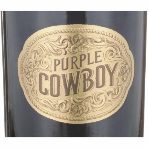 Purple Cowboy Cabernet Sauvignon Paso Robles Red Wine Perspective: back