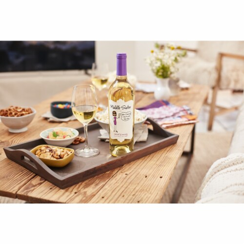 Middle Sister Sweet & Sassy Moscato California White Wine Perspective: back