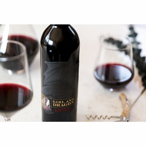 Girl & Dragon Cabernet Sauvignon California Red Wine Perspective: back