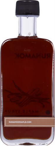 Runamok® Cinnamon + Vanilla Infused Maple Syrup Perspective: back