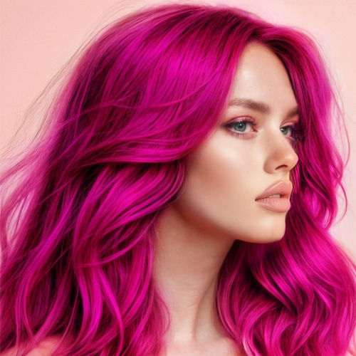 Splat® Rebellious Colors Permanent Hair Color Kit - Pink Fetish Perspective: back