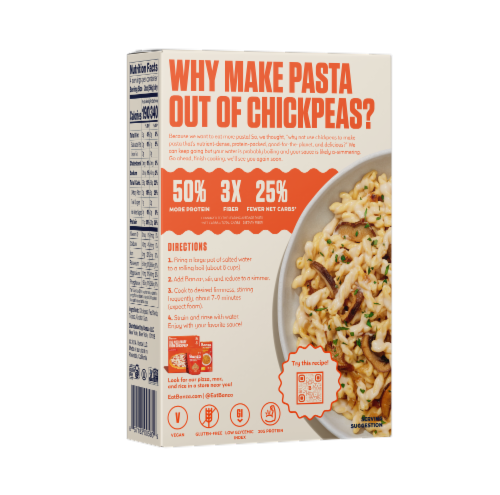 Banza® Gemelli Pasta Perspective: back