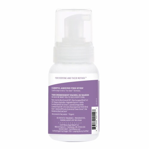Earth Mama® Calming Lavender Baby Wash Perspective: back