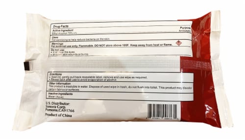 Viloe Antibacterial Cleaning Wipes Perspective: back