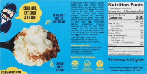 Belgian Boys New York Cheesecake Perspective: back