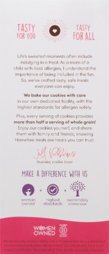 Home Free® Mini Chocolate Chip Cookies Perspective: back