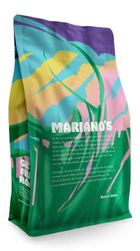 Dark Matter Mariano's Blend Whole Bean Coffee Perspective: back