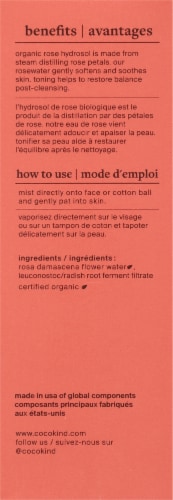 Cocokind Rosewater Facial Toner Perspective: back
