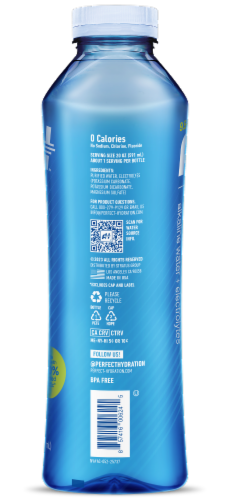 Perfect Hydration PH™ Alkaline + Electrolytes Bottled Water Perspective: back