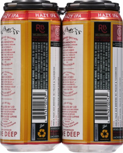 Roadhouse Brewing Co. The Walrus Haxy IPA Perspective: back