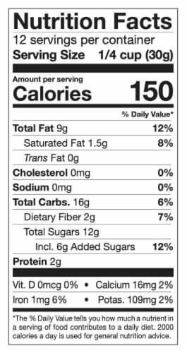 Power Up® Antioxidant Premium Trail Mix Perspective: back