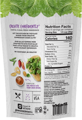 Modern Mill® Protein Salad Topper Perspective: back
