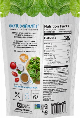 Modern Mill™ Summer Symphony Salad Topper Perspective: back
