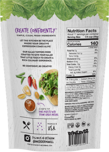 Modern Mill® Protein Packed Salad Topper Perspective: back