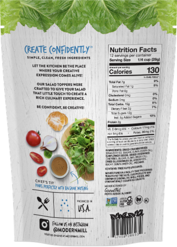 Modern Mill® Summer Symphony Salad Topper Perspective: back