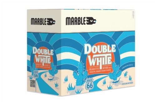 Marble Brewery Double White Belgian Inspired Wit Craft Beer Perspective: back
