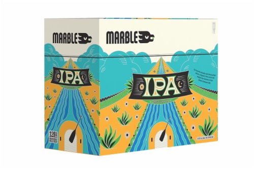Marble Brewery IPA India Pale Ale Craft Beer Perspective: back