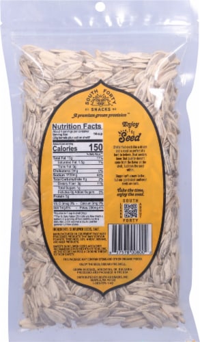 South 40 Snacks Giant Salted Sunflower Seeds Perspective: back