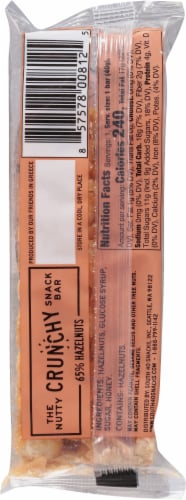 South 40 Snacks™ Hazelnut Nut Bars Perspective: back